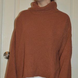 Bell Sleeve Cowl Neck Sweater